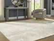 Raif Gray/White/Cream Extra Large Rug from Ella Furniture