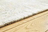 Raif Gray/White/Cream Extra Large Rug detail view