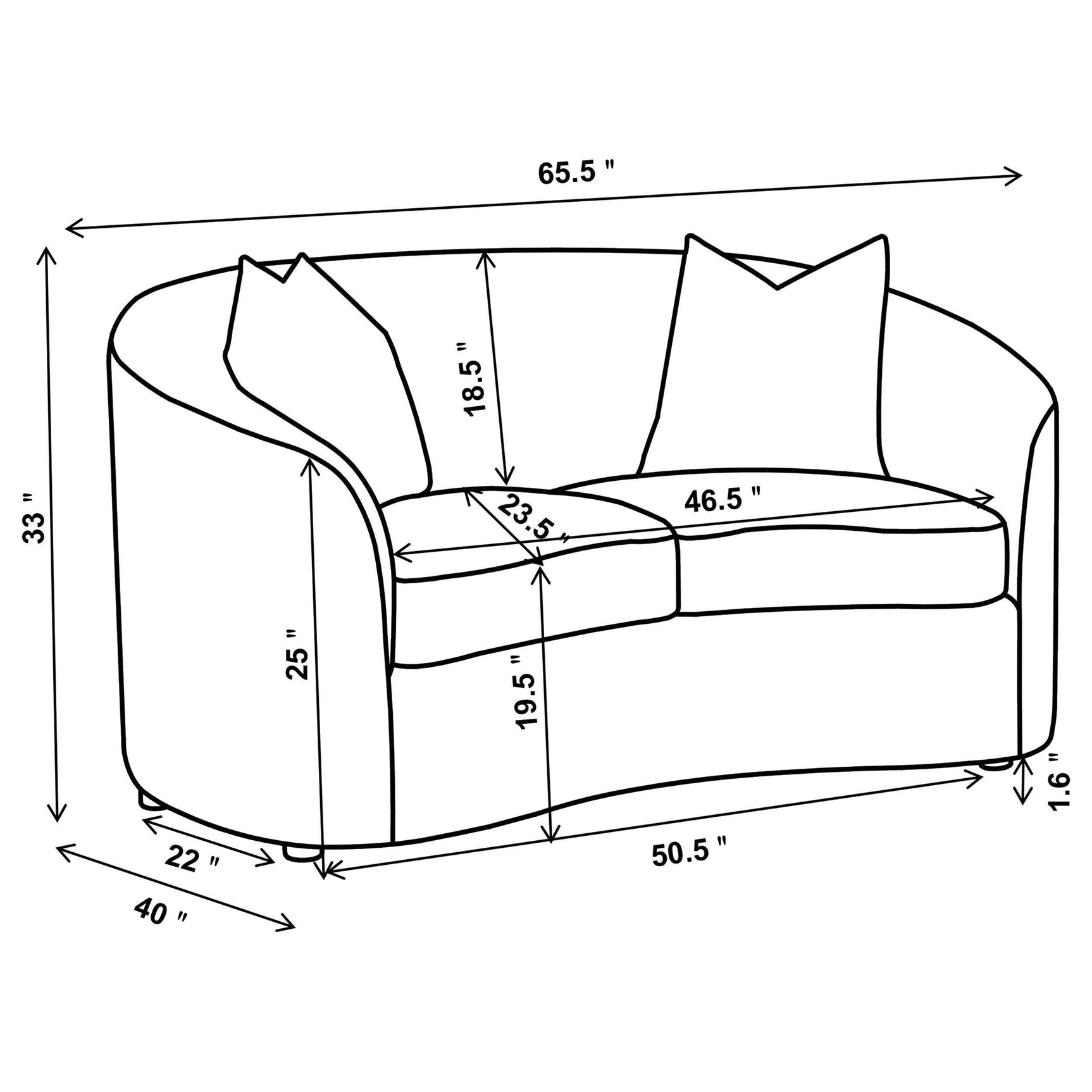 Rainn Rainn 3-piece Boucle Upholstered Sloped Arm Sofa Set Latte 509171-S3 - Ella Furniture