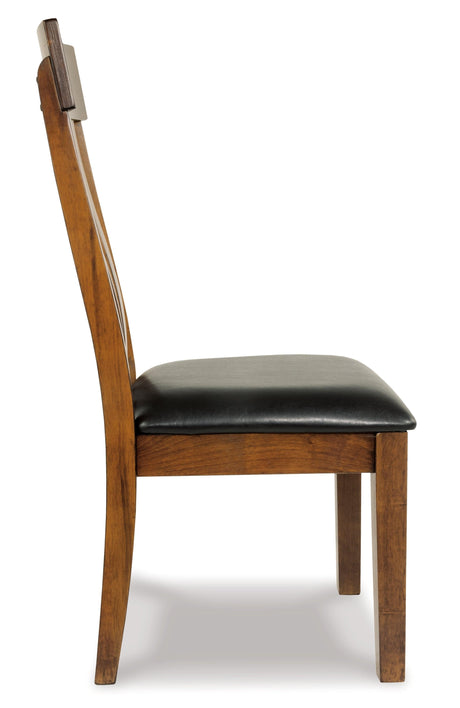 Ralene Medium Brown 2-Piece Dining Room Chair - Ella Furniture