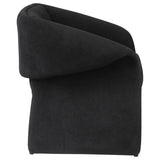 Ramsey Upholstered Sloped Arm Accent Chair Black 907524 - Ella Furniture