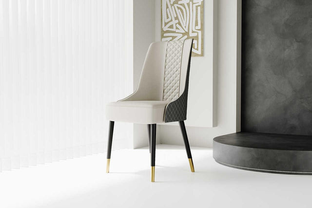 Rani Chairs (Grey) - Ella Furniture