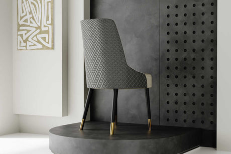Rani Chairs (Grey) - Ella Furniture