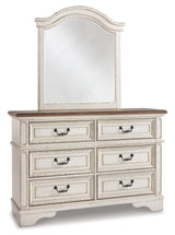 Realyn Chipped White Panel Bedroom Set - Ella Furniture