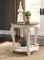 Realyn White/brown 2 End Tables PKG008493 - T743-6 | T743-6 - Ella Furniture
