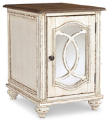 Realyn White/brown Coffee Table With 1 End Table PKG008637 - T743-0 | T743-7 - Ella Furniture