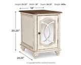 Realyn White/brown Coffee Table With 2 End Tables PKG008585 - T743-0 | T743-7 | T743-7 - Ella Furniture