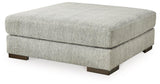Regent Pewter Park 3-Piece Sectional With Ottoman PKG013001 - 14404S1 | 1440408 - Ella Furniture