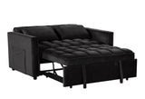 Relax Black Sleeper Sofa - Ella Furniture