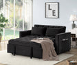 Relax Black Sleeper Sofa - Ella Furniture