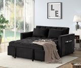 Relax Black Sleeper Sofa - Ella Furniture