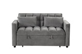 Relax Gray Sleeper Sofa - Ella Furniture