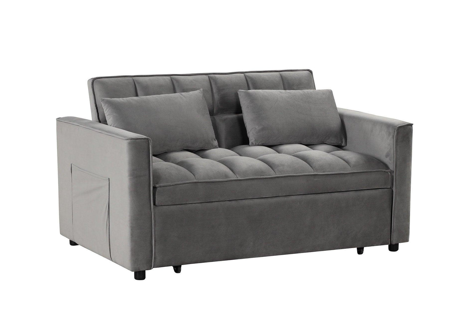 Relax Gray Sleeper Sofa - Ella Furniture