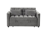Relax Gray Sleeper Sofa - Ella Furniture