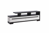 Remington Black/White Modern Contemporary Solid Wood And Veneers Queen Bed - Ella Furniture