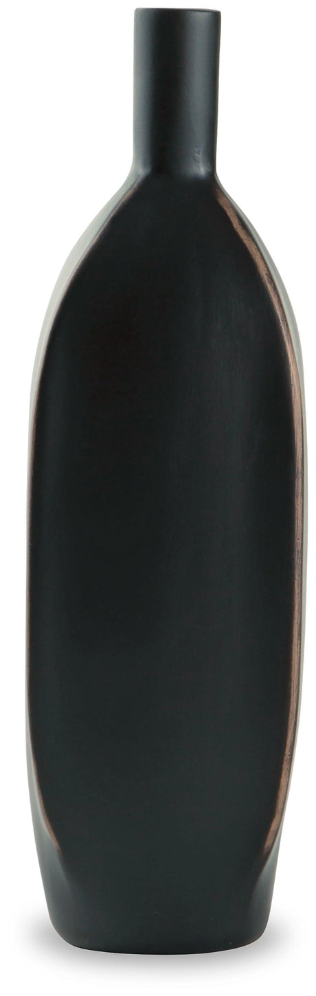 Rhaveney Black Vase (Set Of 3) A2000550 - Ella Furniture