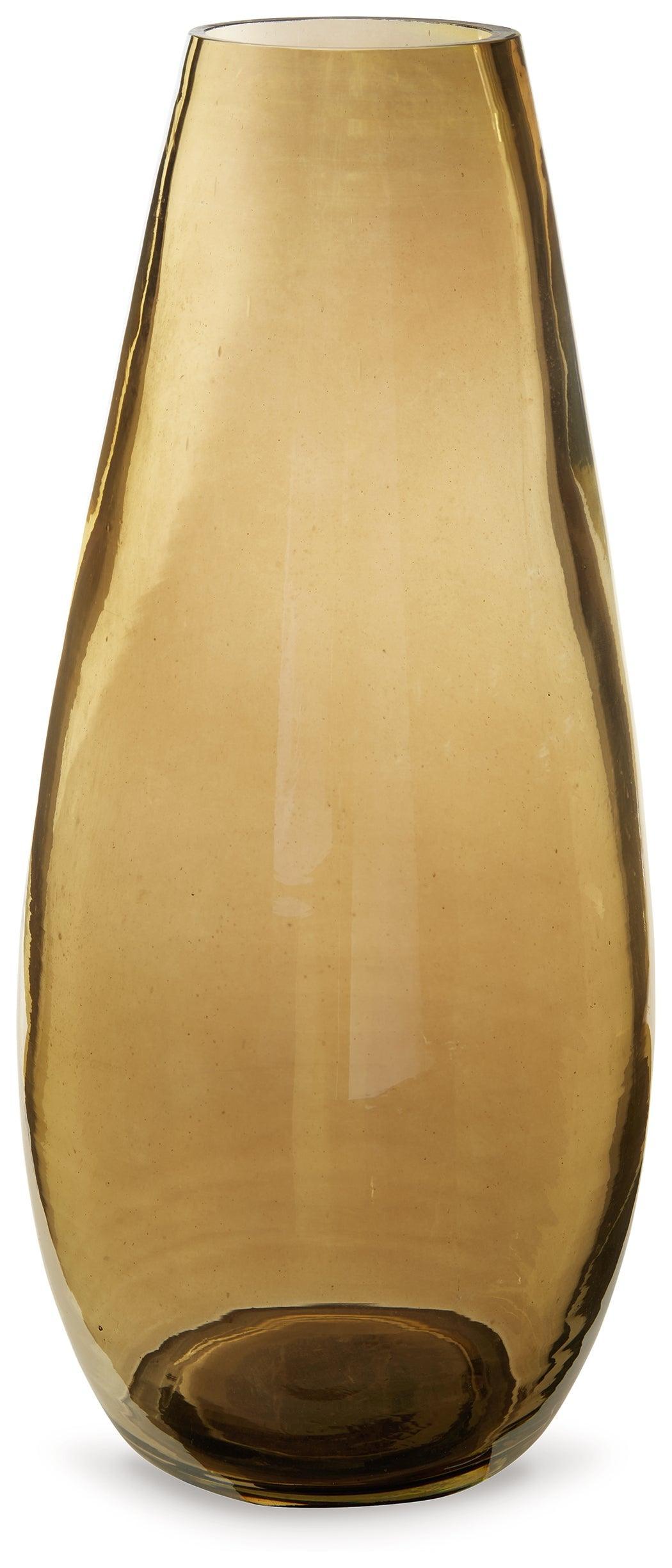 Rhettman Amber Vase - Ella Furniture