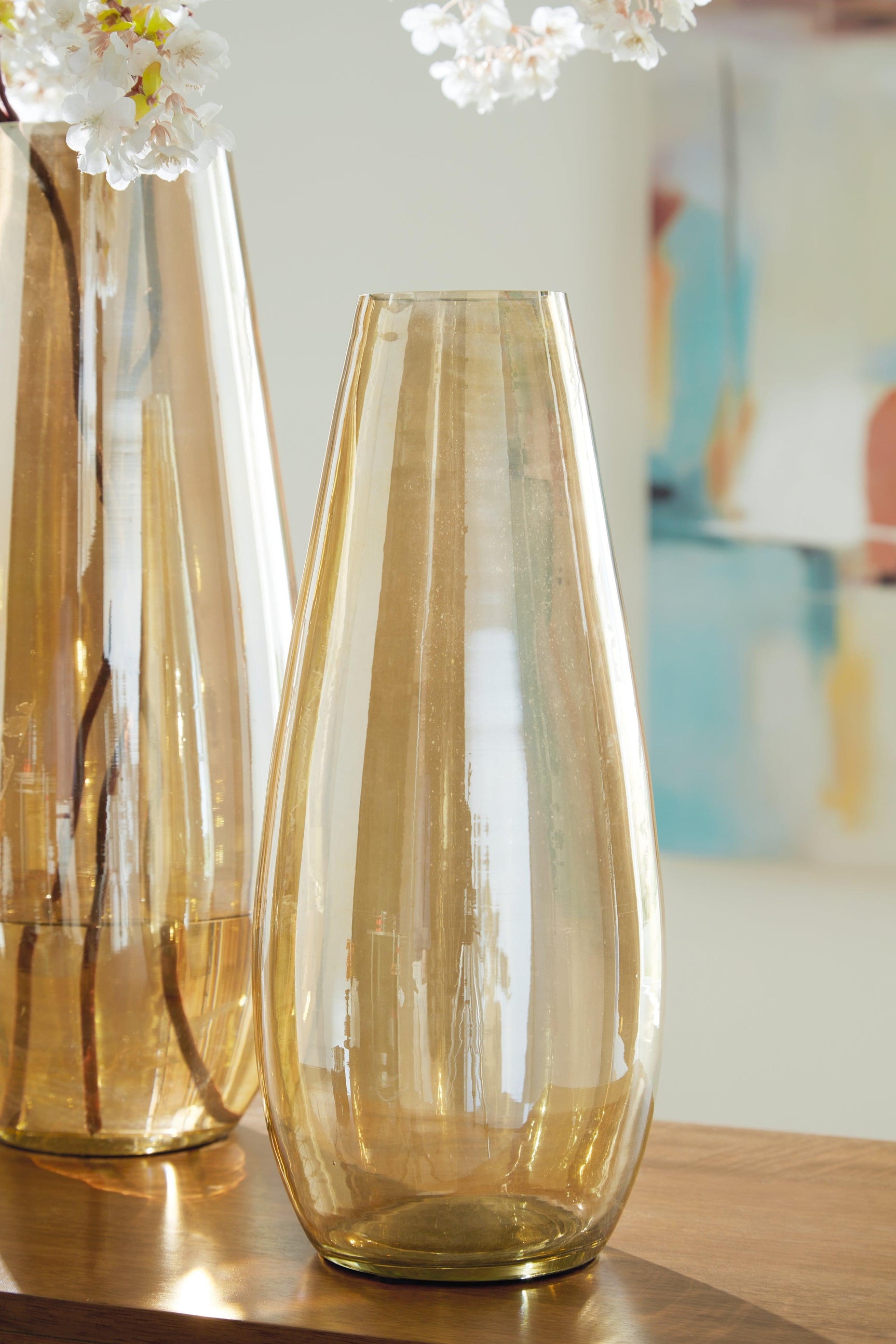 Rhettman Amber Vase - Ella Furniture