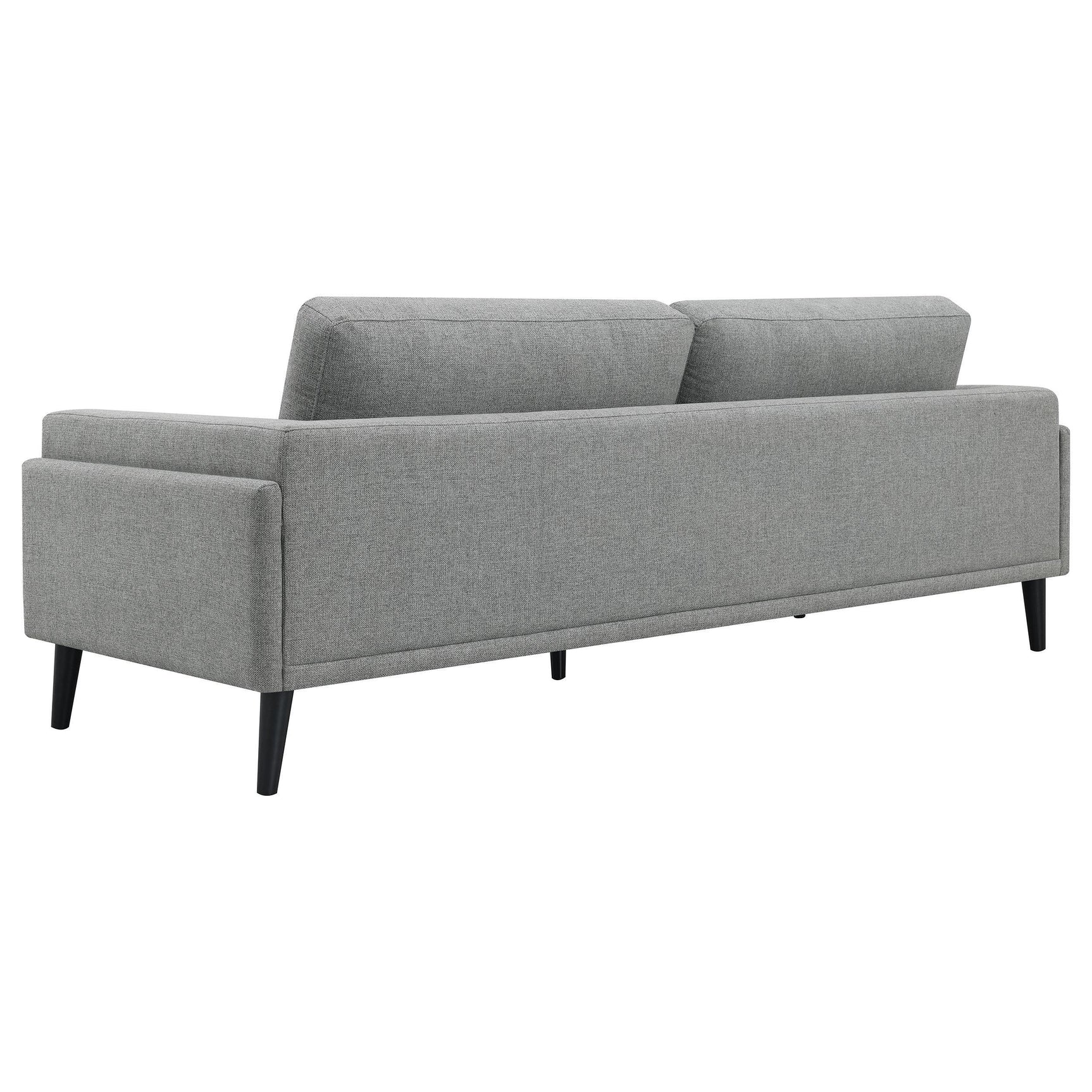 Rilynn 2-piece Upholstered Track Arm Sofa Set Grey 509524-S2 - Ella Furniture