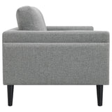 Rilynn 2-piece Upholstered Track Arm Sofa Set Grey 509524-S2 - Ella Furniture