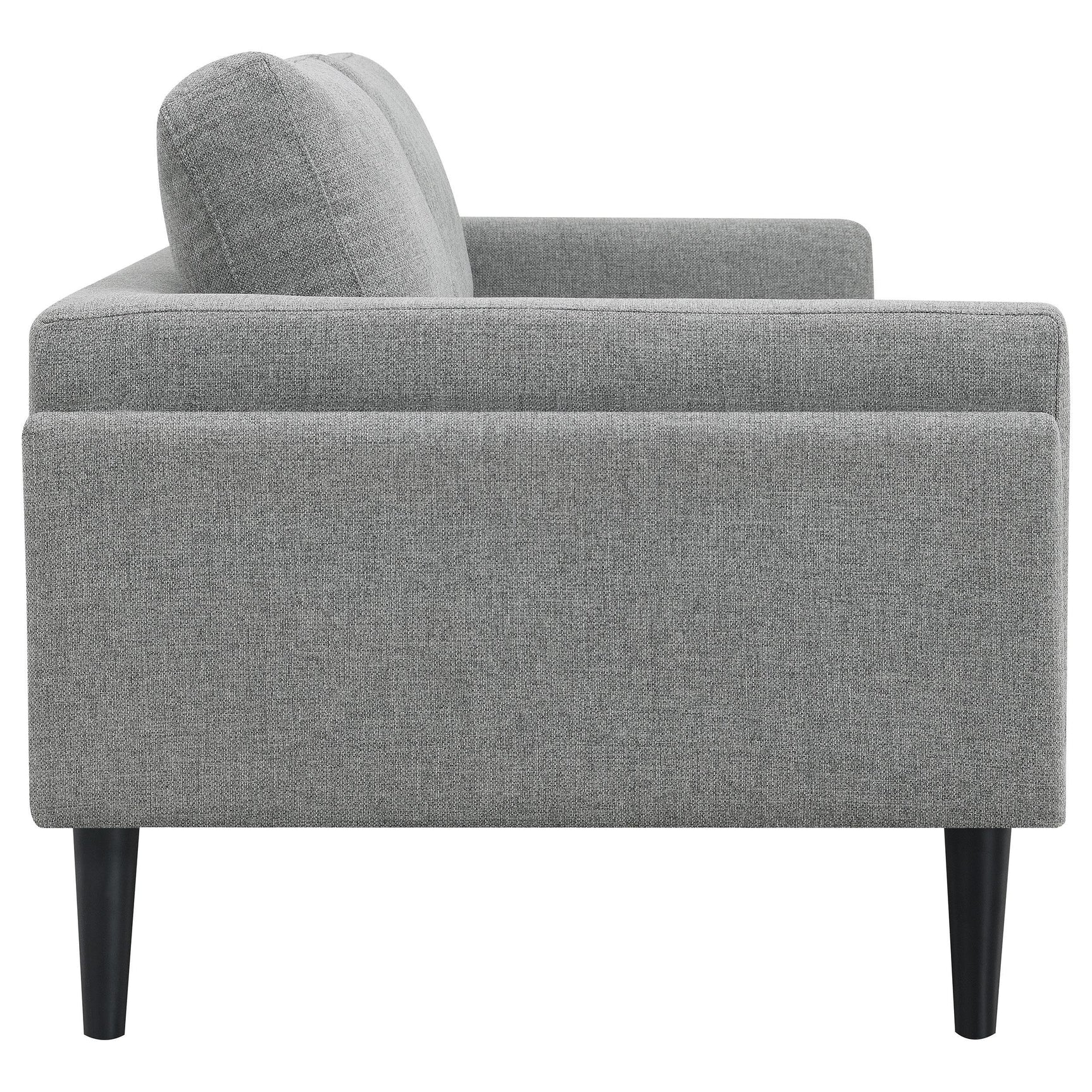 Rilynn 2-Piece Upholstered Track Arms Sofa Set Grey 509524-S2 - Ella Furniture