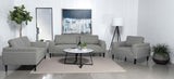 Rilynn 3-piece Upholstered Track Arm Sofa Set Grey 509524-S3 - Ella Furniture