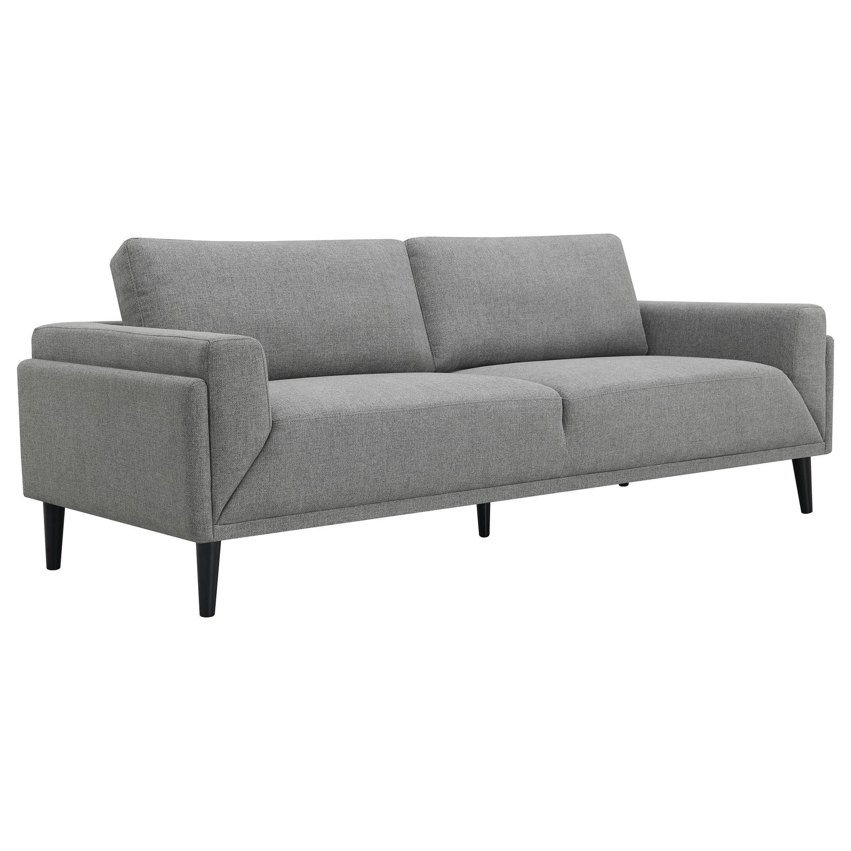 Rilynn 3-piece Upholstered Track Arm Sofa Set Grey 509524-S3 - Ella Furniture