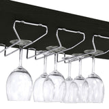 Risley 2-Door Circular LED Home Bar With Wine Storage Dark Charcoal 182799 - Ella Furniture