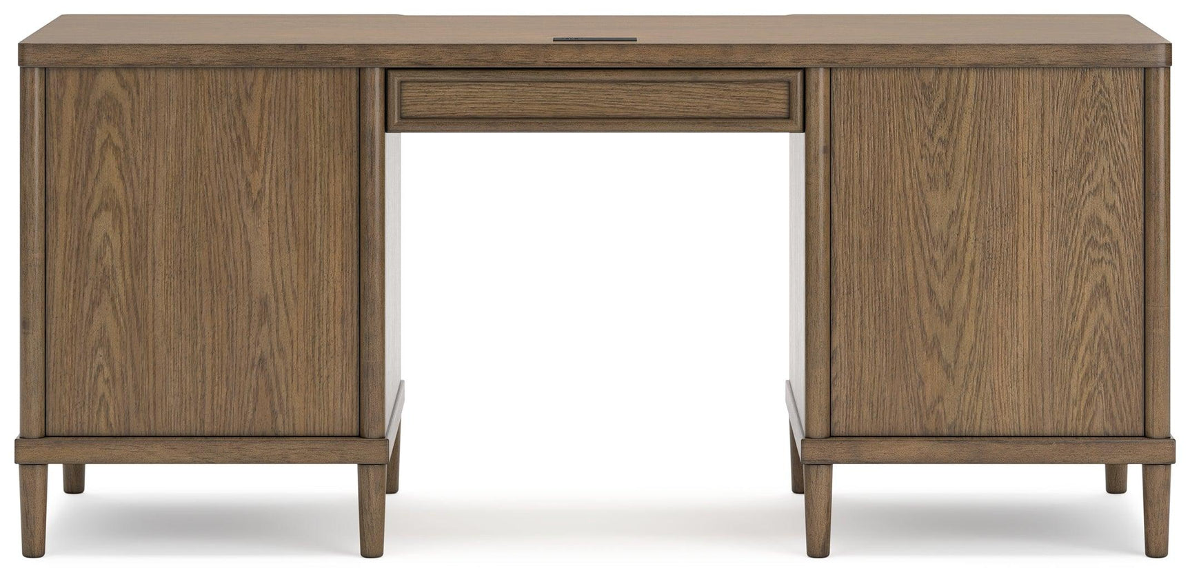 Roanhowe Brown 68" Home Office Desk - Ella Furniture
