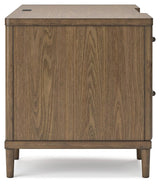 Roanhowe Brown 68" Home Office Desk - Ella Furniture