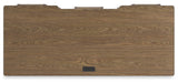 Roanhowe Brown 68" Home Office Desk - Ella Furniture