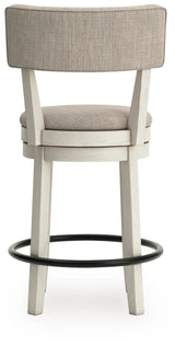 Robbinsdale Antique White Counter Height Barstool view 6