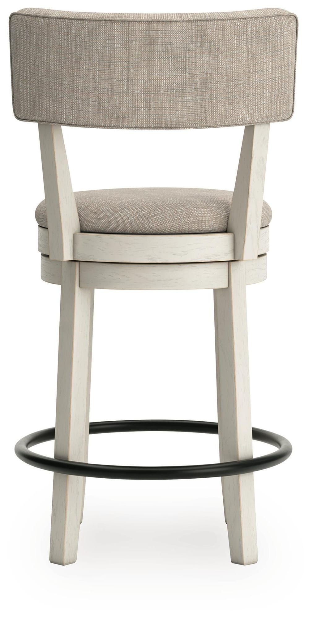 Robbinsdale Antique White Counter Height Barstool view 6