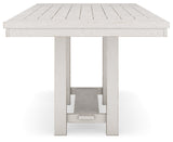 Robbinsdale Antique White Counter Height Dining Table And 4 Barstools - Ella Furniture