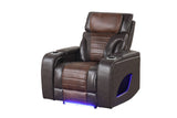 Robin Brown Air Leather Reclining 3-Piece Living Room Set view 5