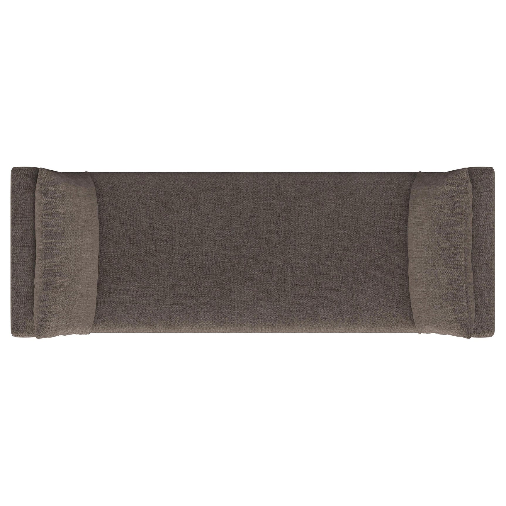 Robin Upholstered Accent Bench with Armrests Brown 910280 - Ella Furniture