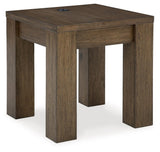 Rosswain Warm Brown Coffee Table with 2 End Tables - Ella Furniture