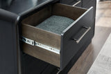 Rowanbeck Black Chest of Drawers - Ella Furniture
