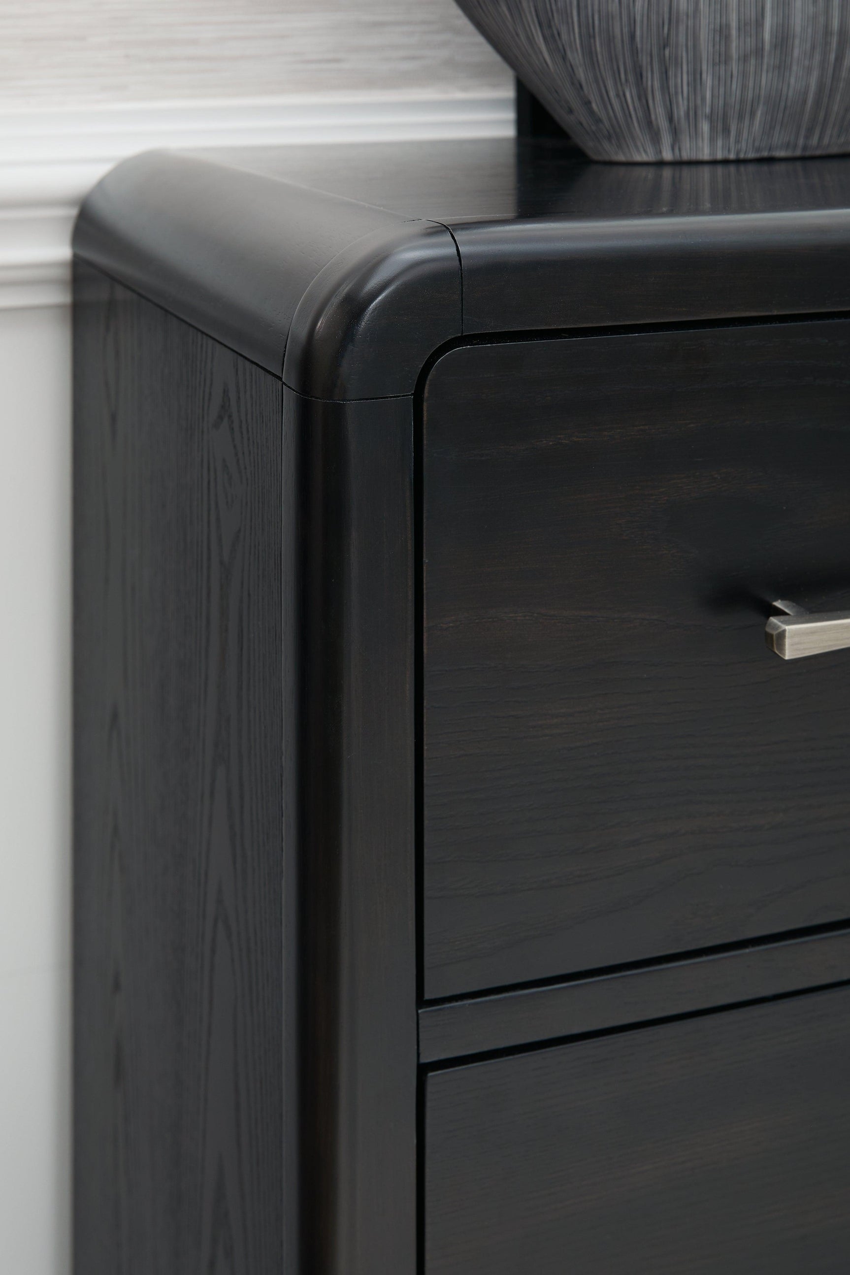 Rowanbeck Black Dresser - Ella Furniture