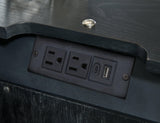 Rowanbeck Black Nightstand - Ella Furniture