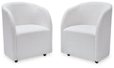 Rowanbeck Ivory Dining Chair - Ella Furniture