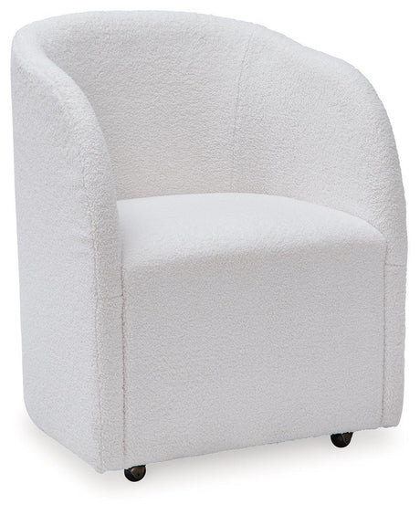 Rowanbeck Ivory Dining Chair - Ella Furniture