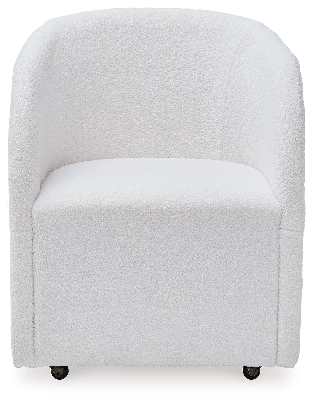 Rowanbeck Ivory Dining Chair - Ella Furniture