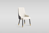 Roxy Black and Bronze 5 or 7-Piece Dining Set with Sintered Stone Table and Toni Chairs view 4