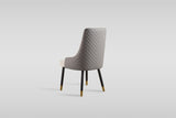 Roxy White and Bronze 5 or 7-Piece Dining Set with Sintered Stone Table and Toni Chairs view 4