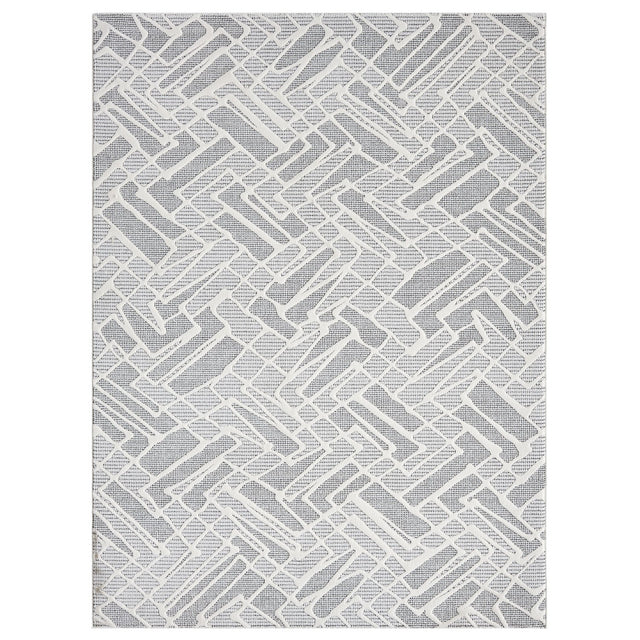 Rubix 892 Asteroid 5x7 Area Rug from Ella Furniture