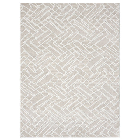 Rubix 892 Latte 5x7 Area Rug from Ella Furniture
