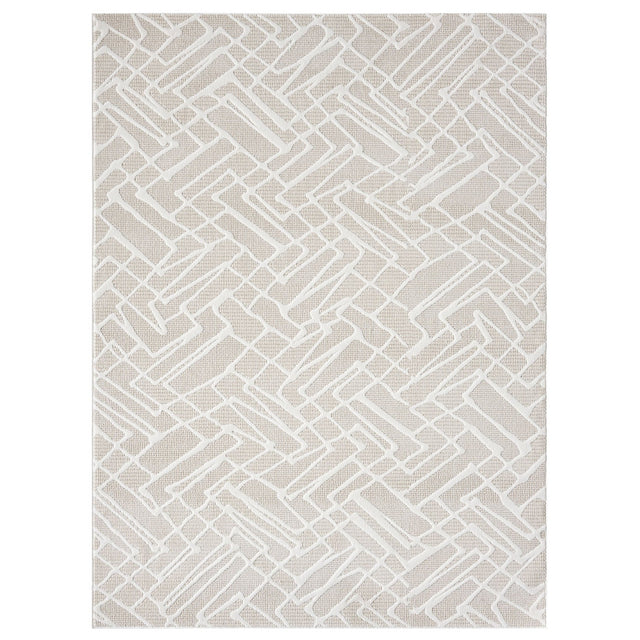 Rubix 892 Latte 5x7 Area Rug from Ella Furniture