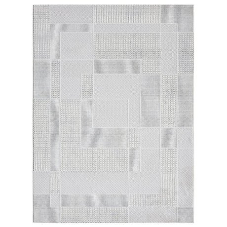 Rubix 894 Asteroid 5x7 Area Rug from Ella Furniture
