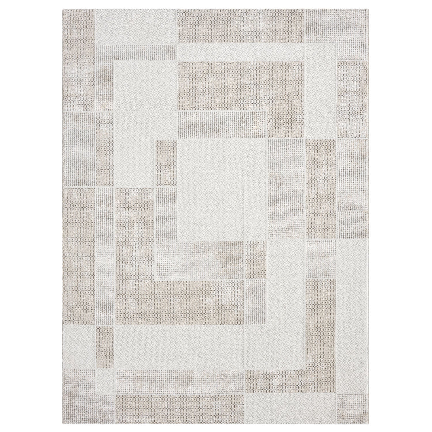 Rubix 894 Latte 5x7 Area Rug from Ella Furniture